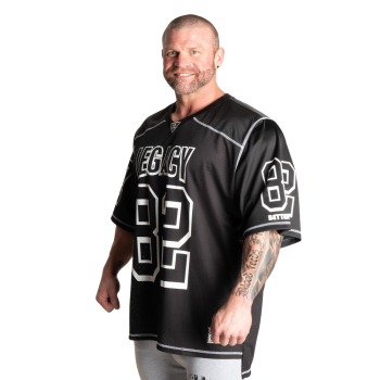 Better Bodies BB Legacy Football Tee Black