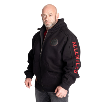 GASP Relentless Hoodie Black-Red