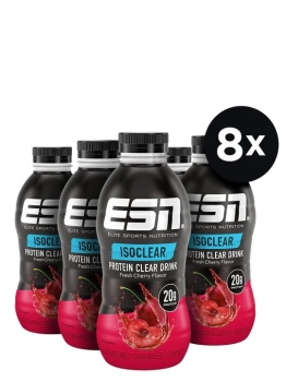 ESN Isoclear Protein Clear Drink RTD 8 x 500ml Flasche...