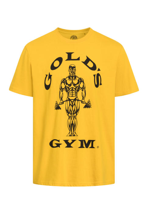 Golds Gym Muscle Joe Sport T-Shirt Gold