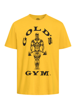 Golds Gym Muscle Joe Sport T-Shirt Gold