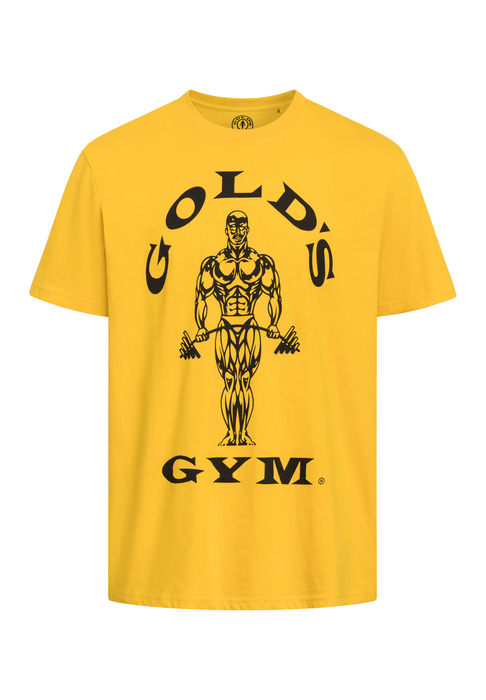 Golds Gym Muscle Joe Sport T-Shirt Gold XXL