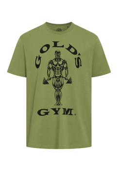 Golds Gym Muscle Joe Sport T-Shirt Olivgrün