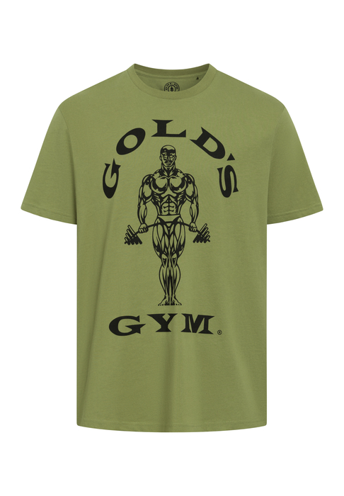 Golds Gym Muscle Joe Sport T-Shirt Olivgrn S