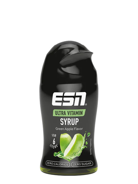 ESN Ultra Vitamin Syrup 65ml Flasche Green Apple