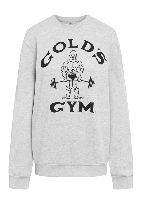 Golds Gym Sweatshirt Classic Joe Gray Melange S
