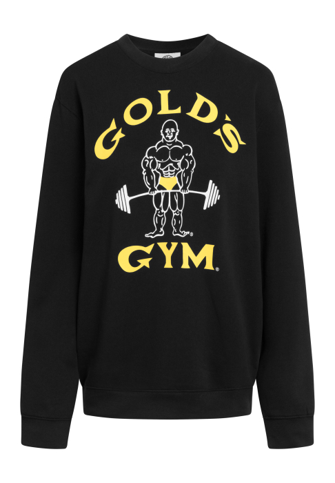 Golds Gym Sweatshirt "Classic Joe" Black M