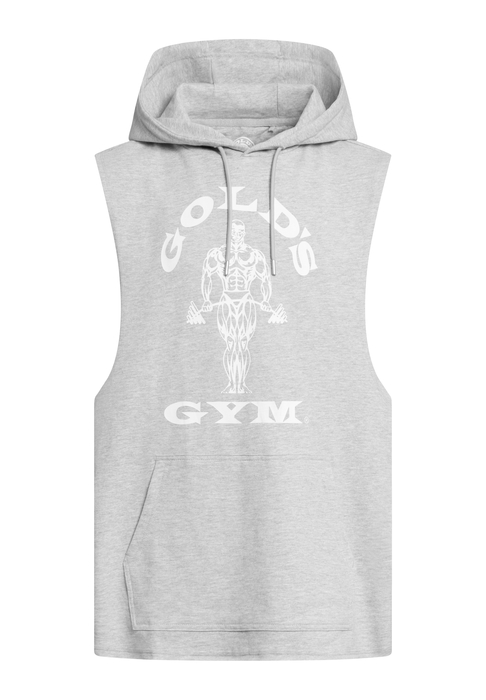 Golds Gym rmelloser Hoodie &ldquo;Muscle Joe&rdquo; Sleeveless Hoodie Light Grey Melange