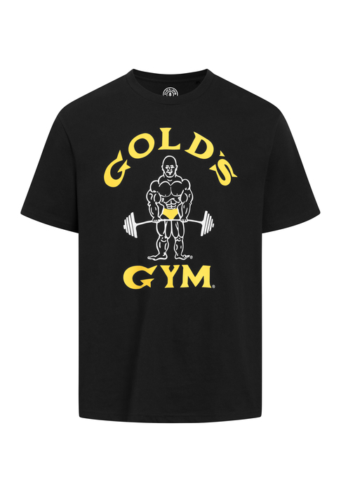 Golds Gym Classic Joe Sport T-Shirt Black L