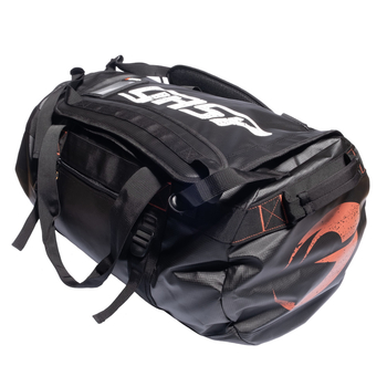 GASP Duffel Bag Sporttasche Gym Bag Black-Red