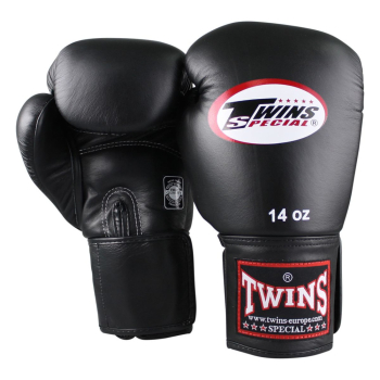 Twins BGVF Black Boxing Gloves