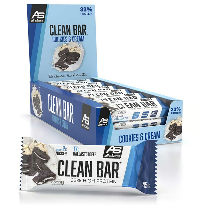 All Stars Clean Bar 45g x 18 Riegel