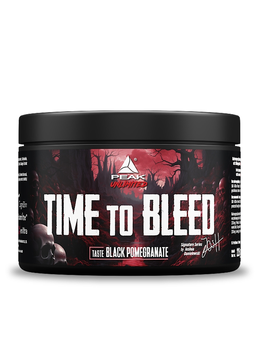 Peak Time To Bleed 225g Dose Black Pomegranate