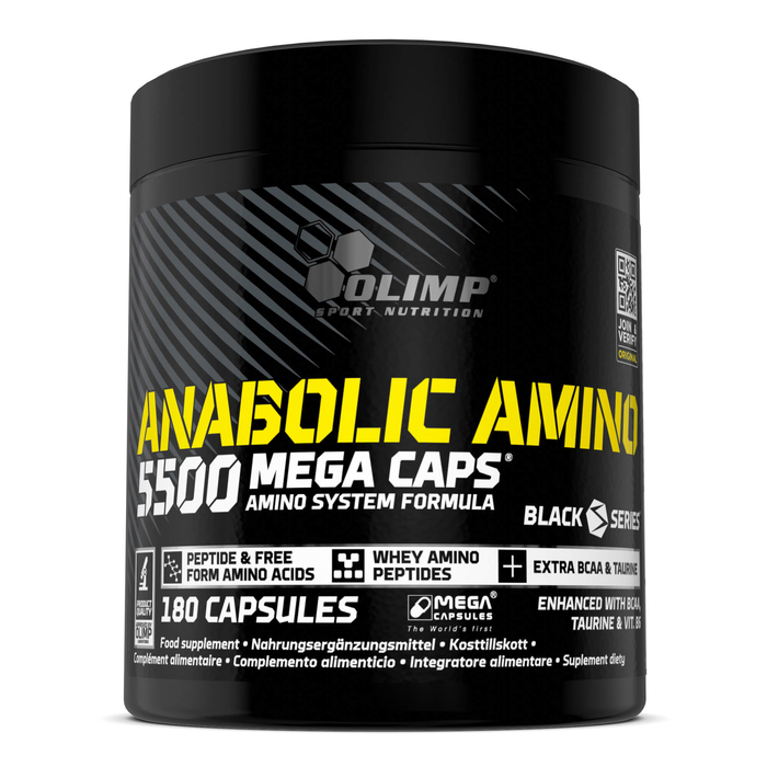 Olimp Anabolic Amino 5500 Mega Caps 180 Kapseln Dose