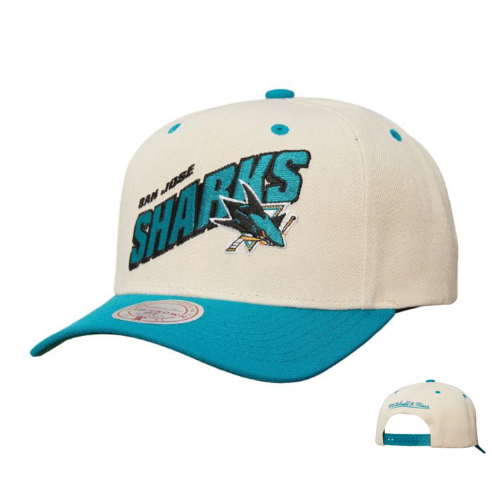 Mitchell & Ness NHL Retro Type Pro Snapback San Jose Sharks