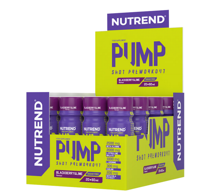 Nutrend Pump Shot 20 x 60ml Ampulle