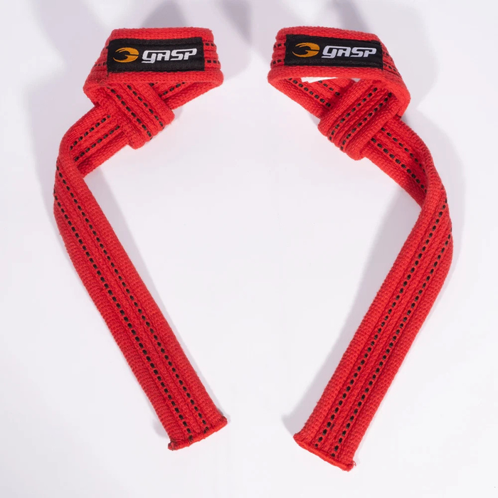 GASP Lifting Straps Zughilfe Red-Black