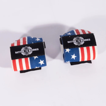 Better Bodies USA Flag Wrist Wraps