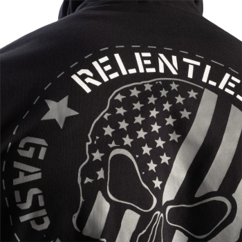 GASP Relentless One Classic Hood Black White