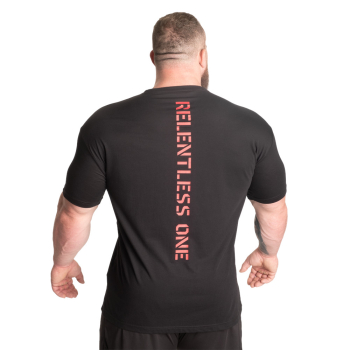 GASP Relentless One T-Shirt Black-Red L