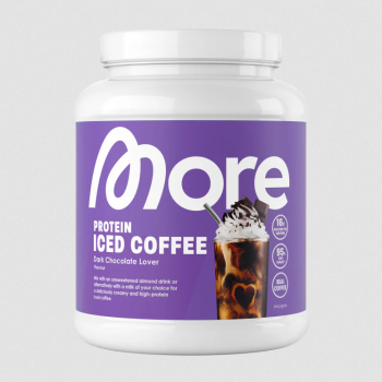 More Nutrition Protein Iced Coffee 500g Dose Dark...