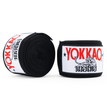 YOKKAO Premium Hand Wraps Black 4 Meter