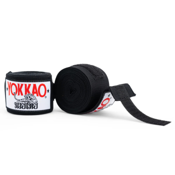 YOKKAO Premium Hand Wraps Black 4 Meter